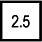 Piktogram - výška, hloubka (vertikální rozměr)